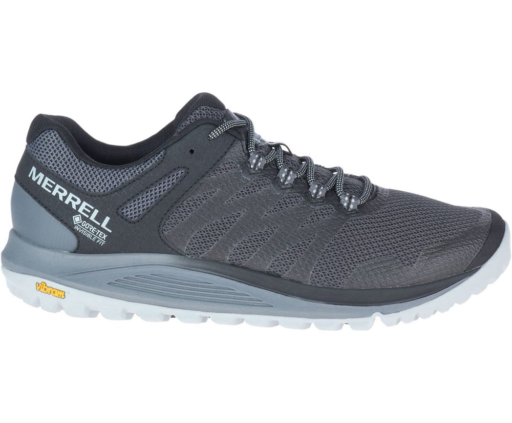 Buty Trekkingowe Merrell Męskie Szare - Nova 2 Gore-Tex® Wide Width - 570843-XMJ